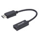 Manhattan  câble vidéo et adaptateur 0,15 m HDMI Type A (Standard) DisplayPort Noir - 151634