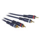 C2G 100ft Velocity™ RCA Type Audio Cable câble audio 30 m 2 x RCA Bleu - 29103