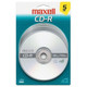 Maxell  CD vierge CD-R 700 Mo 5 pièce(s) - 648220