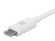 Monoprice  câble USB 1,8 m USB A Micro-USB B Blanc - 13927