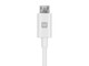 Monoprice  câble USB 1,8 m USB A Micro-USB B Blanc - 13927