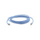 Kramer Electronics  câble de réseau Bleu 4,6 m Cat6a U/FTP (STP) - C-UNIKAT-15