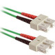 C2G 1m SC/SC Duplex 62.5/125 Multimode Fiber Patch Cable - Green câble InfiniBand et à fibres optiques Vert - 37184
