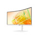 Samsung  écran plat de PC 86,4 cm (34") 3440 x 1440 pixels 4K Ultra HD LED Blanc - LS34C650TANXGO