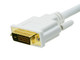 Monoprice Displayport/DVI, 3.048 m 3,048 m Blanc - 6016