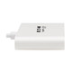 Tripp Lite  station d'accueil USB 3.2 Gen 2 (3.1 Gen 2) Type-C Blanc - U460-003-3AM