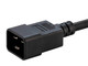 Monoprice  câble électrique Noir 3,04 m IEC C20 Coupleur C15 - 40067