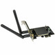 StarTech.com Carte réseau PCI Express sans fil AC600 double bande - Adaptateur PCIe WiFi 802.11ac - PEX433WAC11