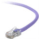 Belkin 12ft Cat5e UTP câble de réseau Violet 3,6 m U/UTP (UTP) - A3L791-12-PUR