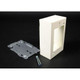 WIREMOLD  Plaque de commutation et obturateur Ivoire - CV2048