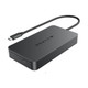 Targus HyperDrive Next Dual USB Type-C 10000 Mbit/s Gris - HD7002GL