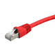 Monoprice  câble de réseau Rouge 0,91 m Cat6a U/FTP (STP) - 24338