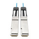 Tripp Lite  câble InfiniBand et à fibres optiques QSFP+ OFNP Couleur aqua - N28F-15M-AQ