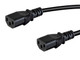 Monoprice  câble électrique Noir 0,6 m Coupleur C20 Coupleur 2 x C13 - 35118