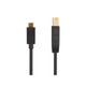 Monoprice  câble USB USB 3.2 Gen 1 (3.1 Gen 1) 0,45 m USB C USB B Noir - 38612