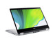 Acer Spin 3 SP314-54N-581A Intel® Core™ i5 i5-1035G1 Hybride (2-en-1) 35,6 cm (14") Écran tactile Full HD 16 Go LPDDR4x-SDRAM 512 Go SSD Wi-Fi 6 (802.11ax) Windows 11 Home Anglais britannique Argent - NX.HQCAA.005