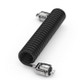Compulocks Dual Head Coiled Cable Keyed Lock câble antivol Noir - CL02H