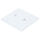 Monoprice  Plaque de commutation et obturateur Blanc - 6829