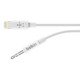 Belkin AV10172bt06-WHT 3.5 mm Audio Lightning Blanc - AV10172BT06-WHT
