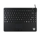 Man & Machine Slim Cool Plus clavier Médical USB QWERTY US International Noir - SCLP+/B5