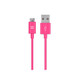 Monoprice 13925 câble USB USB 2.0 0,91 m USB A Micro-USB B Rose - 113925