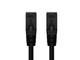 Monoprice  câble de réseau Noir 2,1 m Cat6a U/UTP (UTP) - 44663
