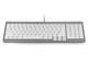 BakkerElkhuizen UltraBoard 960 clavier Bureau USB QWERTY Anglais américain Gris clair, Blanc - BNEU960SCUS