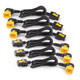 APC , Power Cord Kit (6 ea), Locking, C19 to C20 (90 Degree), 0.6m - AP8712R