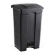 Safco Plastic Step-On 87 L Rectangulaire Polypropylène (PP) Noir - 9923BL