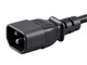 Monoprice  câble électrique Noir 1,8 m Coupleur C14 Coupleur C5 - 27317