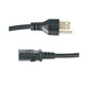 Middle Atlantic Products  câble électrique Noir 0,5 m NEMA 5-15P - S-IEC-18X6