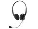 Monoprice Workstream WFH 3.5mm + USB Casque Avec fil Arceau Bureau/Centre d'appels USB Type-A Noir - 43017