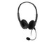 Monoprice Workstream WFH 3.5mm + USB Casque Avec fil Arceau Bureau/Centre d'appels USB Type-A Noir - 43017