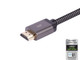 Monoprice  câble HDMI 4,57 m HDMI Type A (Standard) Noir, Gris - 42684