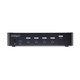 StarTech.com Switch KVM DisplayPort 4 Ports - 8K 60H/4K 144Hz, Écran Unique, DisplayPort 1.4, 2 Ports USB 3.0, 4x USB 2.0 HID, Commutateur KVM, Commutation par Bouton-Poussoir, Conforme TAA - Indépendant de l'OS - D86A2-4-PORT-8K-KVM