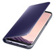 Samsung Clear View coque de protection pour téléphones portables 15,8 cm (6.2") Folio porte carte Violet - EF-ZG955CVEGCA