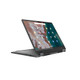 Lenovo Flex5 Chrome 14IAU Intel® Core™ i5 i5-1235U Chromebook 35,6 cm (14") Écran tactile WUXGA 8 Go LPDDR4x-SDRAM 256 Go SSD Wi-Fi 6E (802.11ax) ChromeOS Anglais américain Gris - 83AJ0000UX