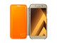 Samsung EF-FA520 coque de protection pour téléphones portables 13,2 cm (5.2") Folio porte carte Or, Orange - EF-FA520PFEGCA
