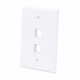 Intellinet  Plaque de commutation et obturateur Blanc - 772525