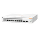 HPE Aruba Networking Aruba Instant On 1930 Géré L2+ Gigabit Ethernet (10/100/1000) Connexion Ethernet, supportant l'alimentation via ce port (PoE) 1U Blanc - JL681A#ABA