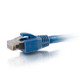 C2G 35ft Cat6 câble de réseau Bleu 10,67 m S/FTP (S-STP) - 43166