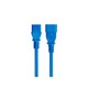 Monoprice  câble électrique Bleu 0,61 m Coupleur C14 IEC C13 - 33610