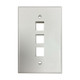 Tripp Lite  Plaque de commutation et obturateur Ivoire - N042AB-003-IVM