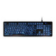 Aluratek  clavier Souris incluse Universel USB QWERTY Noir - AKBLED01FS