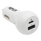 Tripp Lite  chargeur d'appareils mobiles Smartphone, Tablette Blanc Allume-cigare Auto - U280-C02-30W-K