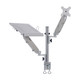 Tripp Lite  Support de livres Laptop et bras pour écran Argent 38,1 cm (15") - DDR1732NBMTAA