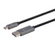 Monoprice  changeur de genre de câble USB Type-C DisplayPort Noir - 39240