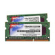 Patriot Memory 8GB PC3-10600 Kit module de mémoire 8 Go 2 x 4 Go DDR3 204-pin SO-DIMM - PSA38G1333SK