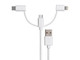 Monoprice  câble USB 0,91 m USB A Micro-USB B Blanc - 33041