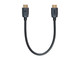 Monoprice  câble HDMI 0,45 m HDMI Type A (Standard) Noir, Or - 31229